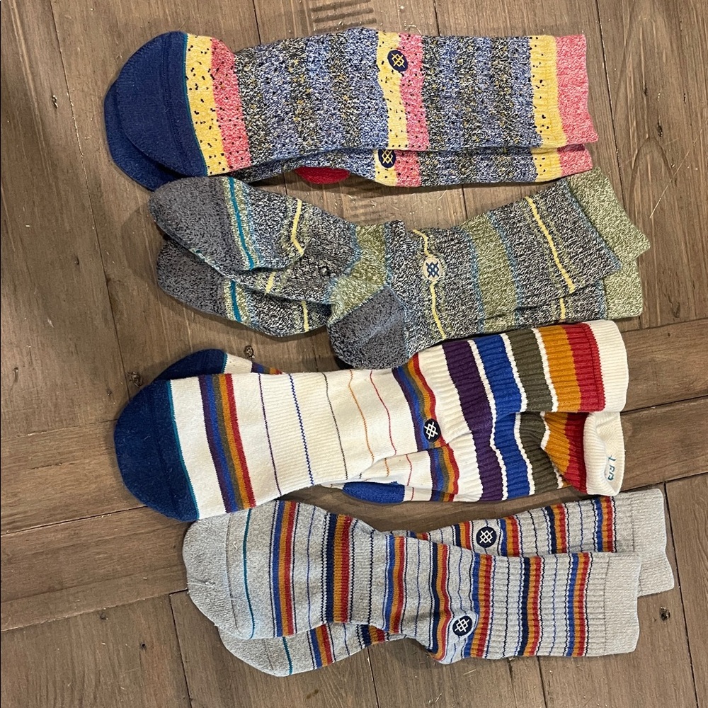 Stance Multicolor Striped Men's Socks Collection
